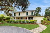 Old Village hideaway with covered porches, grill, alfresco dining & fenced yard
