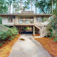 Dog-friendly home with deck, grill & pool - easy walk to beach, dining & shops