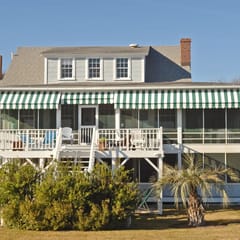 Beachfront home with grill and private dune path - short-term rental