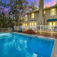 Quiet, Secluded Home w/ Private Pool - Close to Nature Trails, Beach, & Golf