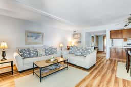 Beautiful villa surrounded by lush landscaping - walk to beach, golf & pool