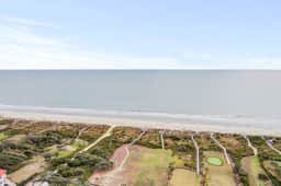 Dog-friendly, ocean-view getaway with grill, deck, beach access & basketball