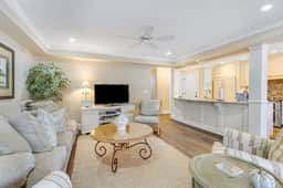 First Floor Villa with Lagoon Views and within walking distance of the beach