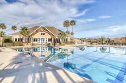 First-floor villa overlooking the Ocean Winds golf course 18th fairway