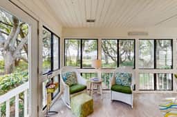 First-floor villa overlooking the Ocean Winds golf course 18th fairway