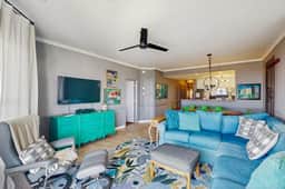 First-floor villa w/beach and ocean views from spacious balcony