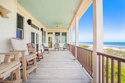 Gorgeous Beachfront Home w/ Oceanfront Views, Deck, Beach Boardwalk & WiFi