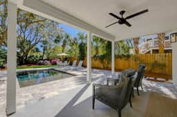 Gorgeous home with private pool, deck, enclosed patio, central AC, & balcony
