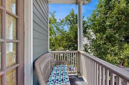 North Central, 30-Day Rental Home w/Double Porches, Garden Patio, and Free WiFi