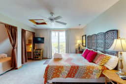 Oceanfront home with stunning ocean views, central AC, and private W/D
