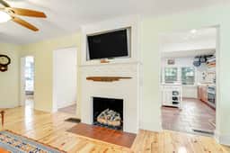 One Block to the Beach Cute Home w/ Deck, Garden Patio, Central AC & WiFi