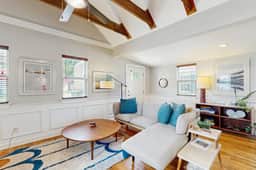 Sleek Cottage - High-Speed WiFi, Central AC, Private Deck - Walk to Restaurants