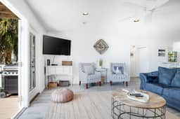 Spacious Folly Beach Retreat w/ Multi-Level Decks & Water Views