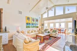 Spacious oceanfront home w/ free WiFi and large deck overlooking the beach