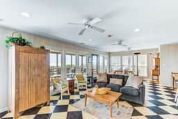 Special oceanfront home w/ stunning ocean views & private beach access