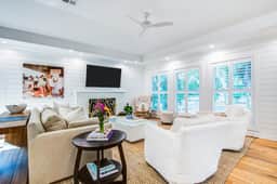 Stunning home, close to beach with large deck, pool & outdoor shower