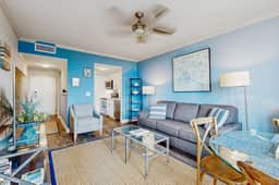Third floor home with stunning private-deck ocean views - steps from beach