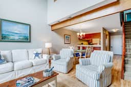 Three-story ocean-view villa with pool, balcony, charcoal grill, & central AC