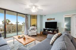 Updated oceanfront condo w/shared pools & views - just steps from the beach
