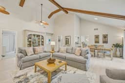 Shaded Lakeview Home with Deck & Screened Porch - Near Beach, Dogs OK