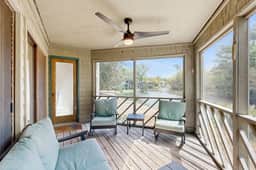 First floor villa w/ lagoon views from the screened porch - close to Atlantic - Image 3