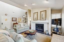 Golf course home with deck, porch & lagoon view - 1 block to beach, 1 dog OK - Image 2