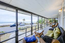 Beach Across the Street Ocean View Home w/ Roof Deck, Porch, AC - Dogs OK - Image 3