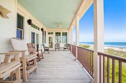 Gorgeous Beachfront Home w/ Oceanfront Views, Deck, Beach Boardwalk & WiFi - Image 2