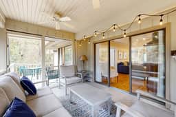 Dog-friendly home with deck, grill & pool - easy walk to beach, dining & shops - Image 3