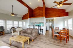 Oceanfront home with WiFi, full kitchen, & deck that spans the side of the home - Image 4