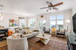Stunning home with panoramic views and private dock - walk to the beach - Image 4