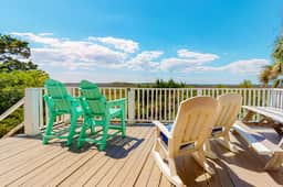 Spacious Folly Beach Retreat w/ Multi-Level Decks & Water Views - Image 2