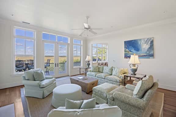 Elegant Lowcountry Retreat | Marsh Views, Decks & Elevator - Image 1