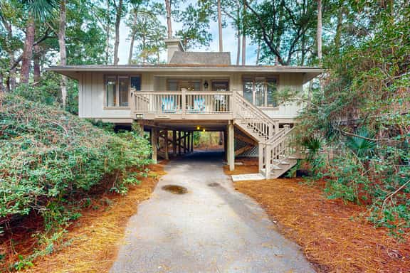 Dog-friendly home with deck, grill & pool - easy walk to beach, dining & shops - Image 1