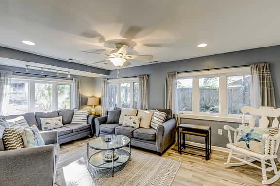 Charming Ranch Home with Large Backyard & Upgraded Kitchen, Walk to Beach - Image 1
