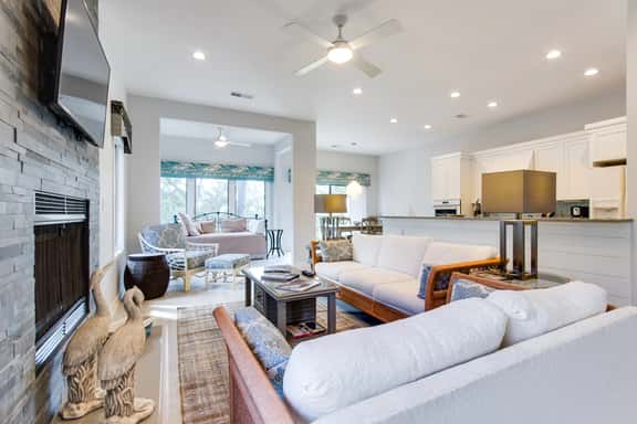Handicap accessible villa featuring views of hole #1 at Crooked Oaks - Image 1