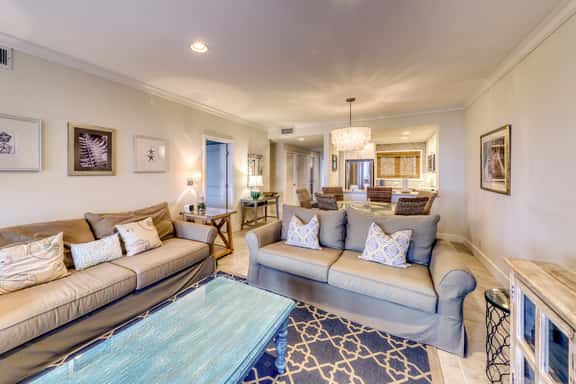 Second Floor villa w/ ocean views from deck - steps from beach for sun and sand - Image 1