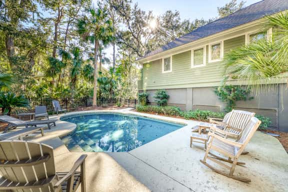 Woodsy Home with Peaceful Surroundings & Pool Near Golf & Tennis - Image 1