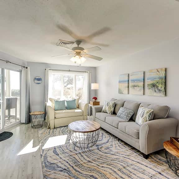 1st-floor condo with beach access, patio, & outdoor pool - snowbirds welcome - Image 1