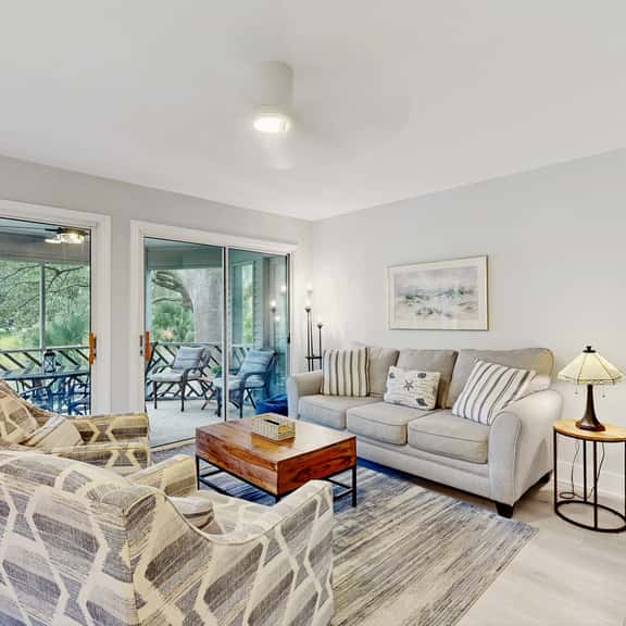 Relaxing Lagoon-View Villa Near Beach, Golf & Steps from Trails - Image 1