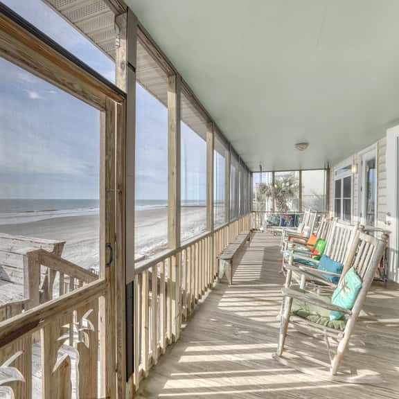 Raised oceanfront home with elevator & outdoor shower just steps from beach - Image 1