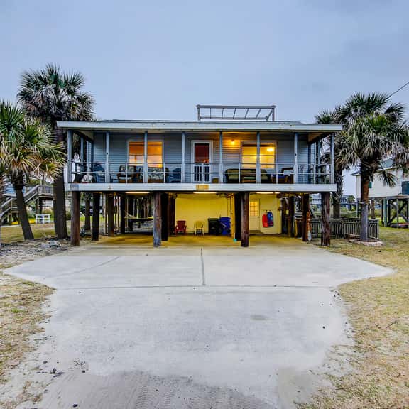 Beach Across the Street Ocean View Home w/ Roof Deck, Porch, AC - Dogs OK - Image 1