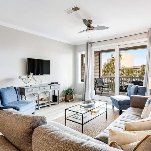 Renovated, ocean view condo w/ lovely porch - across the street from the beach - Image 1