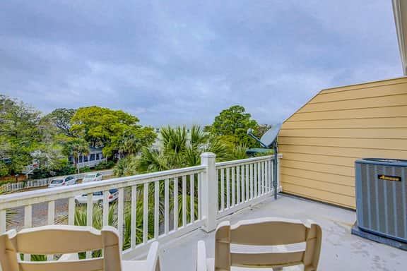 Beachy, three-story villa w/ deck & shared pool - walk downtown & to the beach
