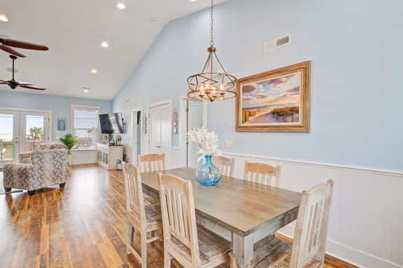 Beautiful ocean view home w/ free WiFi is just across the street from the beach