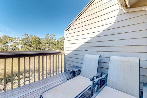Creek Watch Villa with resort amenities, marsh views, & on-site golf