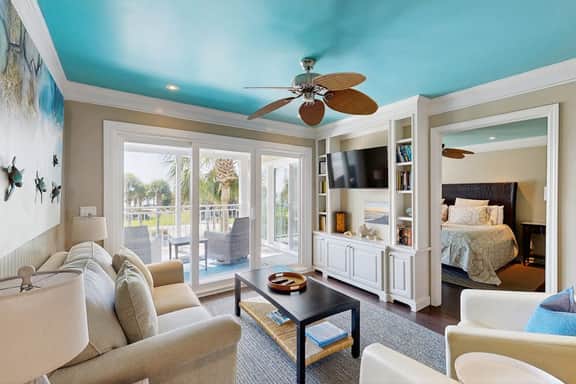 Elegant Ocean View Villa w/Fast WiFi, Shared Pools, Tennis, Golf Courses, & Gym