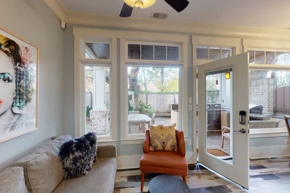 Exquisite escape with lake views, second-floor deck & sunroom - dog-friendly