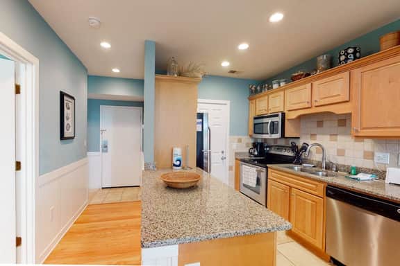 First floor ocean area villa w/ dune & wooded views - just steps from the beach
