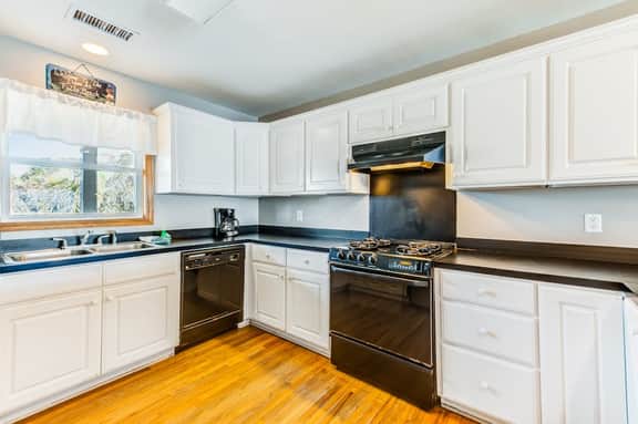 Oceanfront home with private beach access, screened porch & large deck